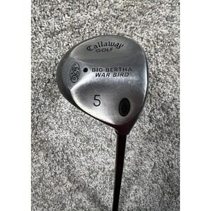 Callaway Big Bertha War Bird 5 Wood Golf Club RCH 96 Firm Flex Graphite Shaft RH